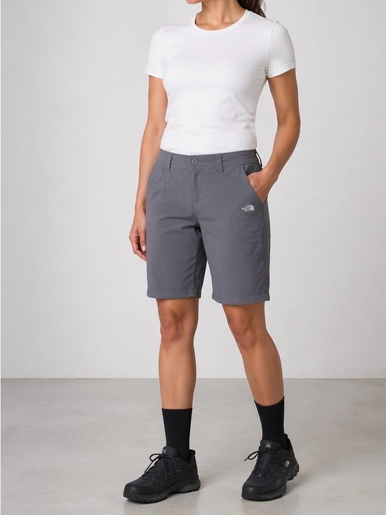 The North Face Pants - The North Face gray stretchy DWR UPF Bermuda shorts size‎ 4
